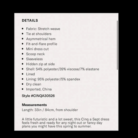 Nwt, Cinq a sept mint green bow detail fit and flare dress. - Picture 3 of 8